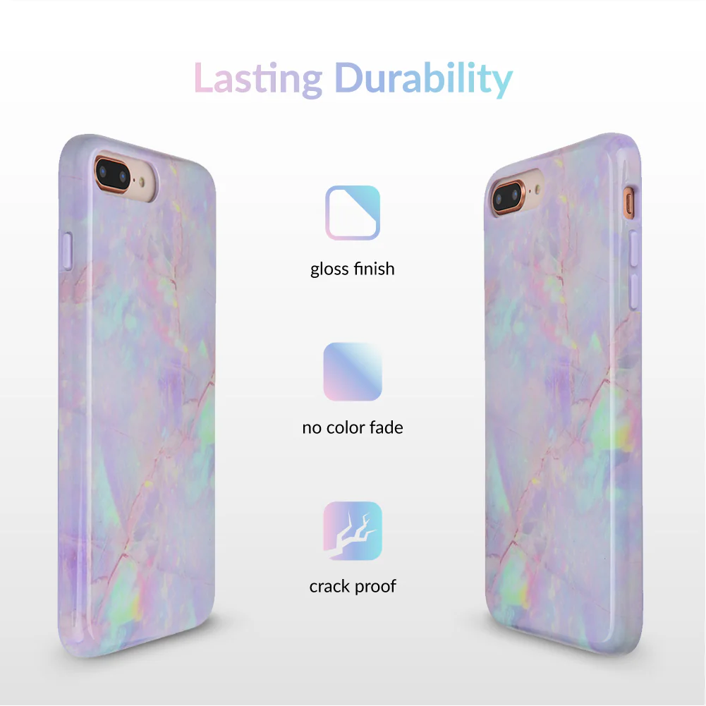 Cotton Candy Marble iPhone Case - Image 17