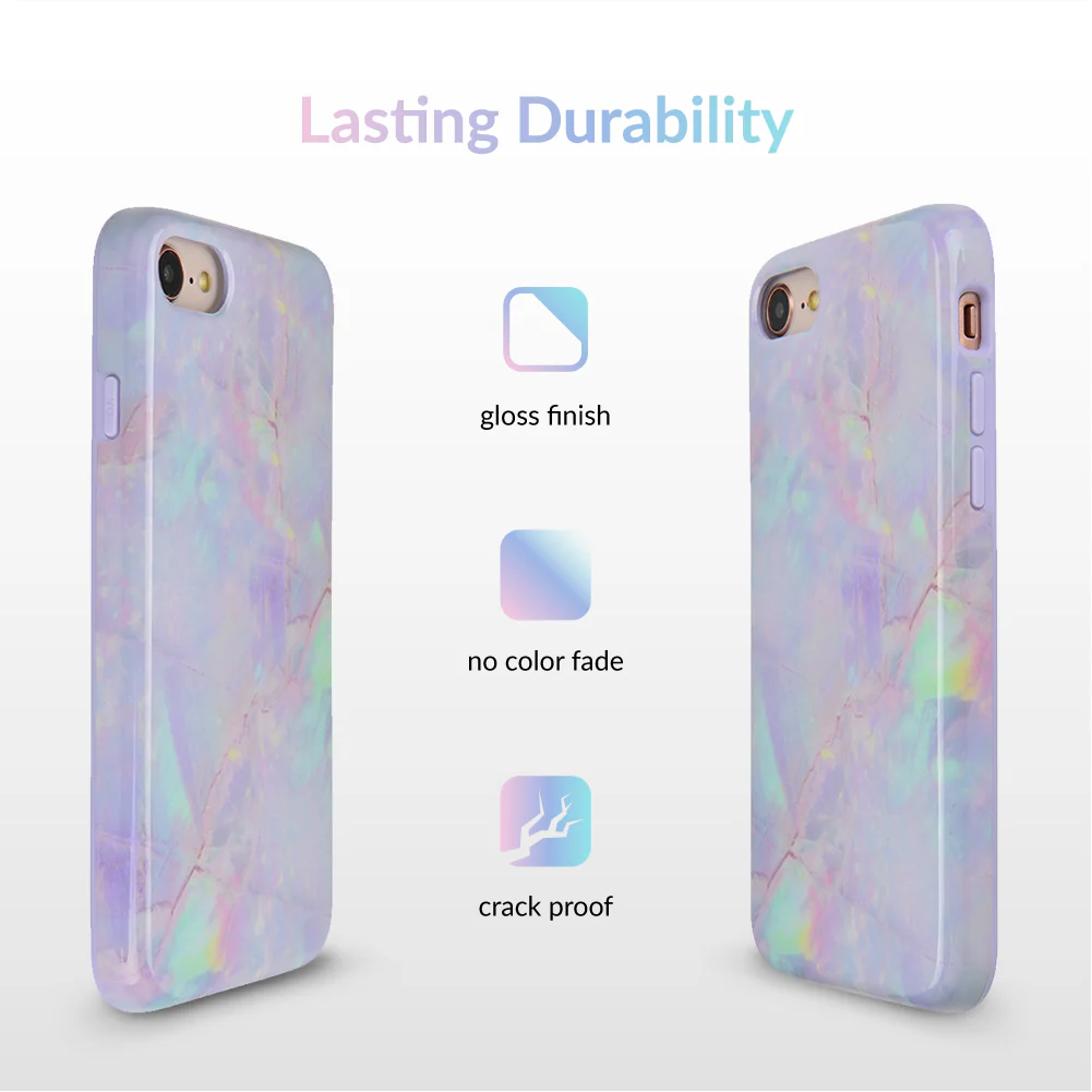 Cotton Candy Marble iPhone Case - Image 24