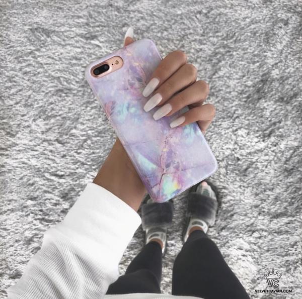 Cotton Candy Marble iPhone Case - Image 29