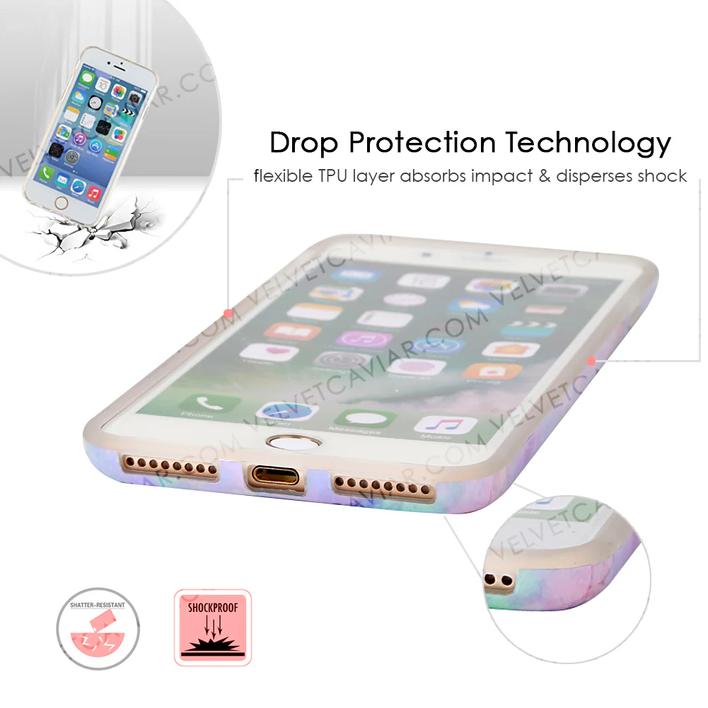 Cotton Candy Marble iPhone Case - Image 32