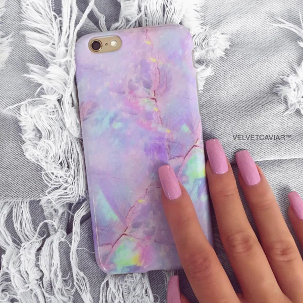 Cotton Candy Marble iPhone Case - Image 35