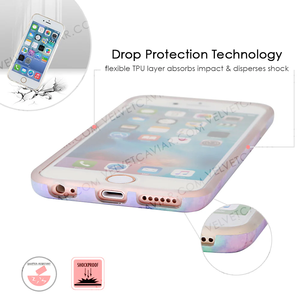 Cotton Candy Marble iPhone Case - Image 44