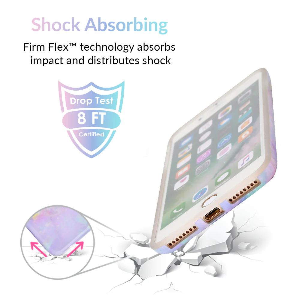 Cotton Candy Marble iPhone Case - Image 5