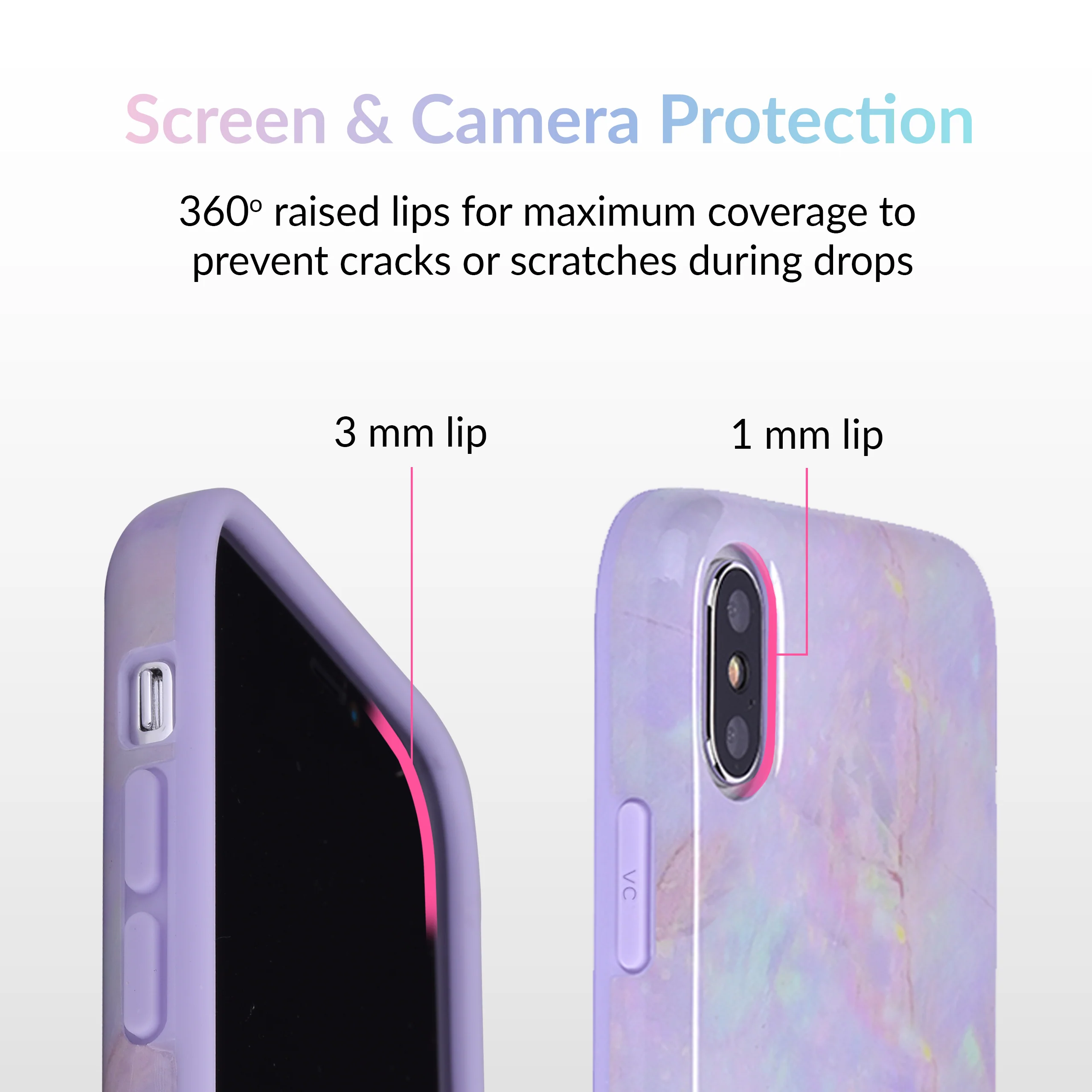 Cotton Candy Marble iPhone Case - Image 52