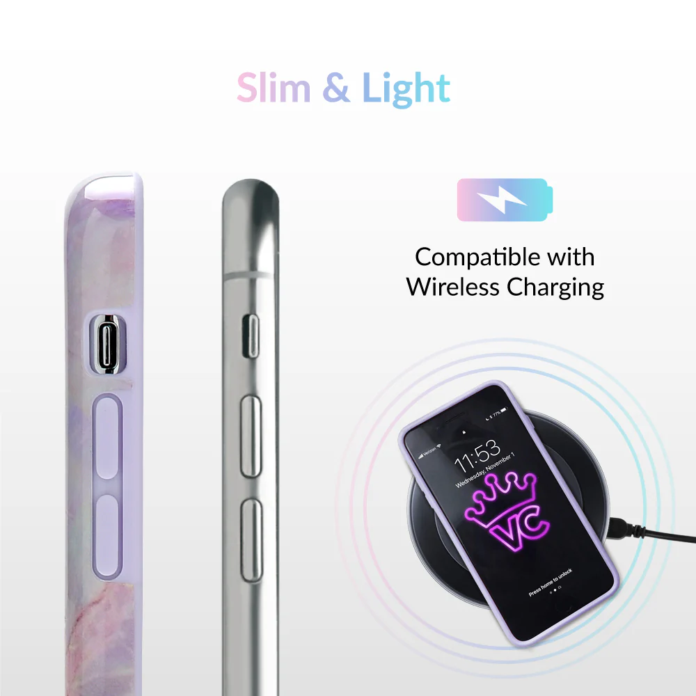 Cotton Candy Marble iPhone Case - Image 55