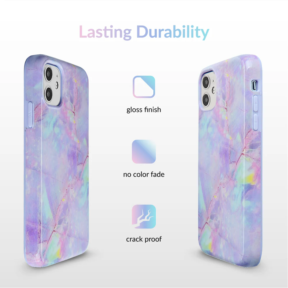 Cotton Candy Marble iPhone Case - Image 64