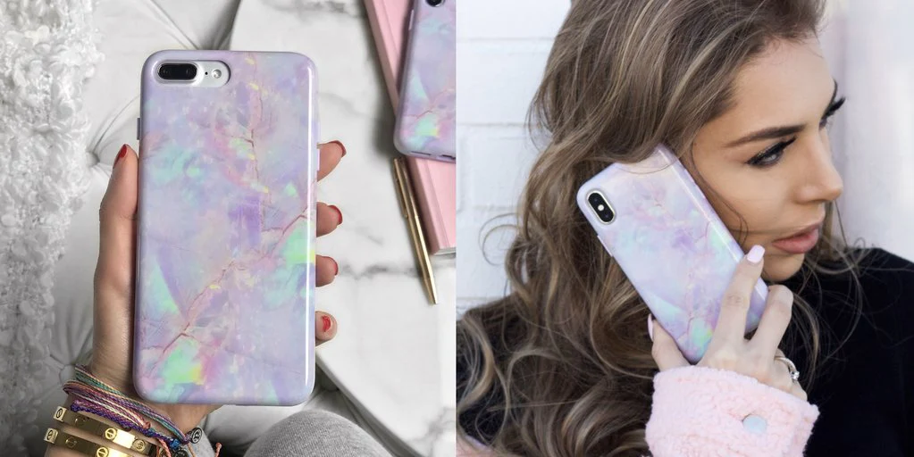 Cotton Candy Marble iPhone Case - Image 79