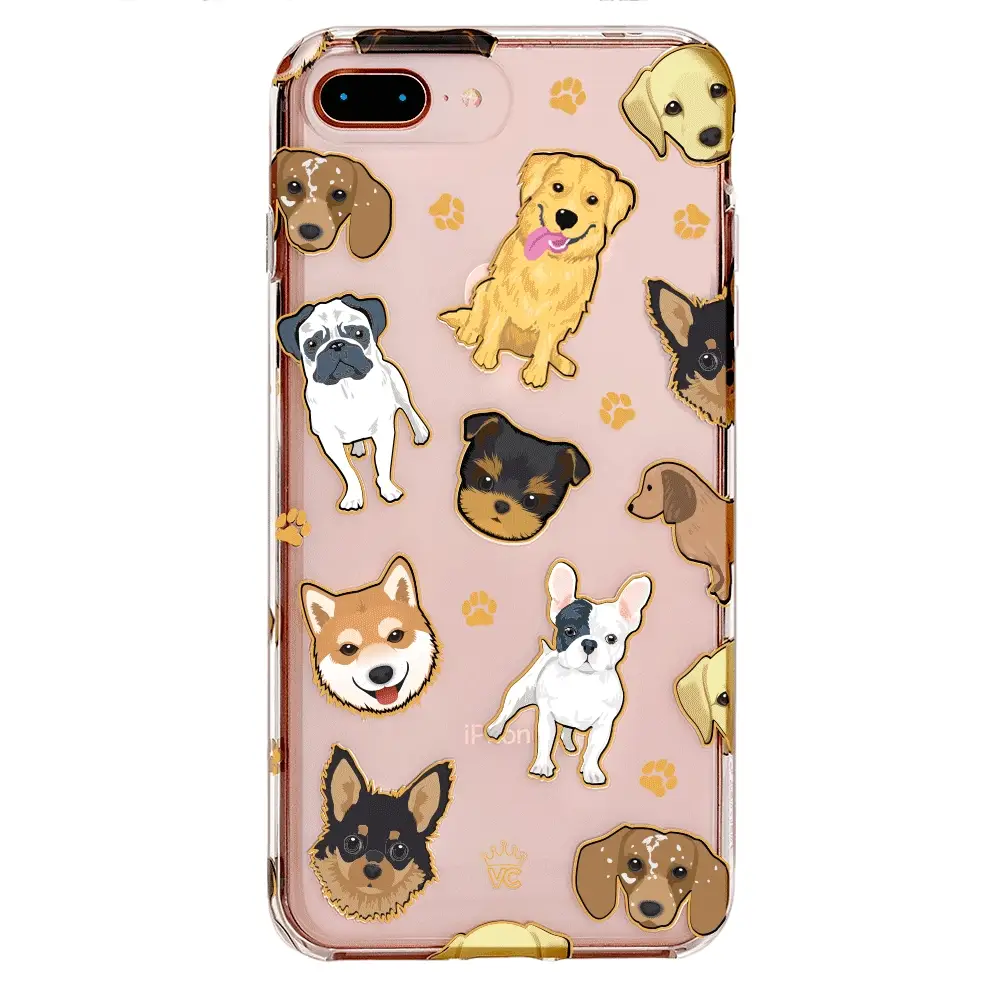 Dog Clear iPhone Case - Image 13