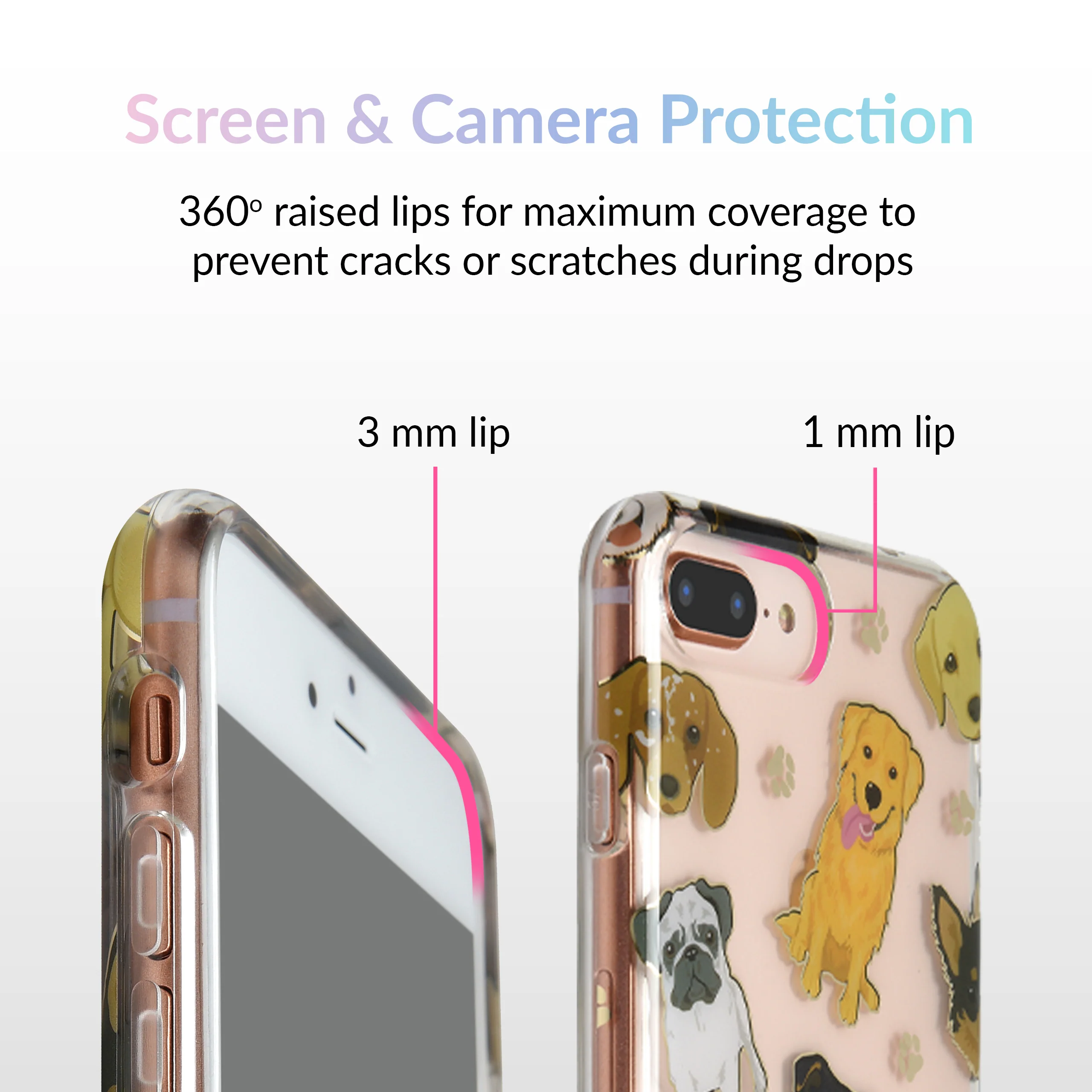 Dog Clear iPhone Case - Image 15