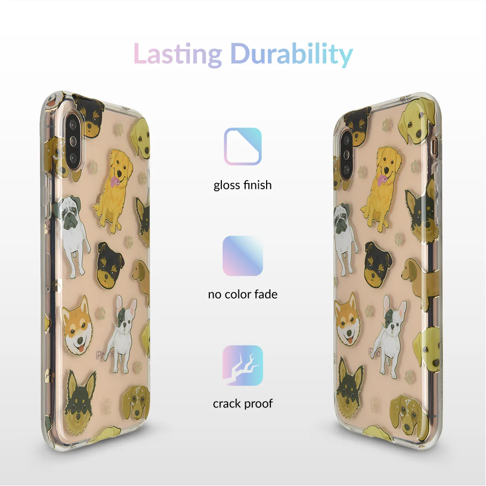 Dog Clear iPhone Case - Image 31