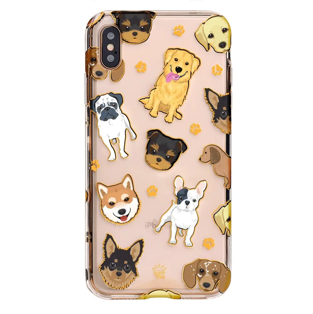 Dog Clear iPhone Case - Image 34