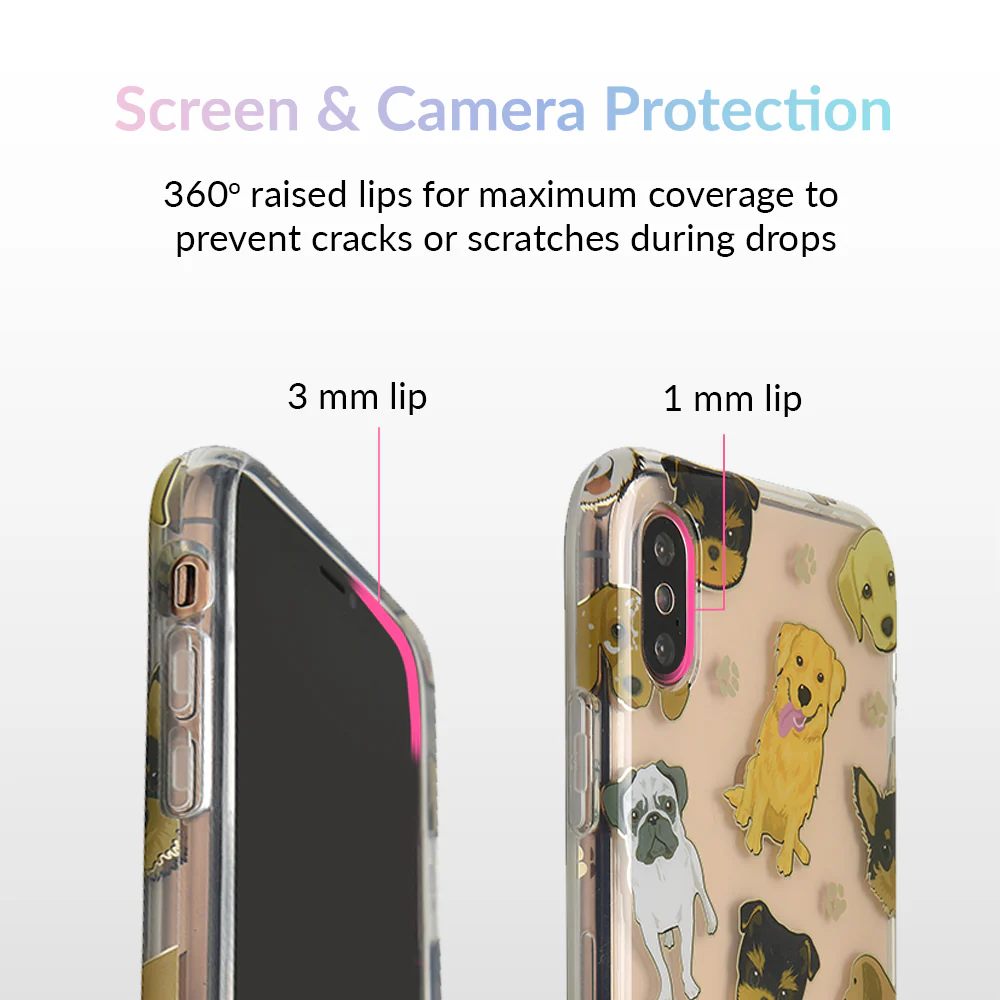 Dog Clear iPhone Case - Image 36