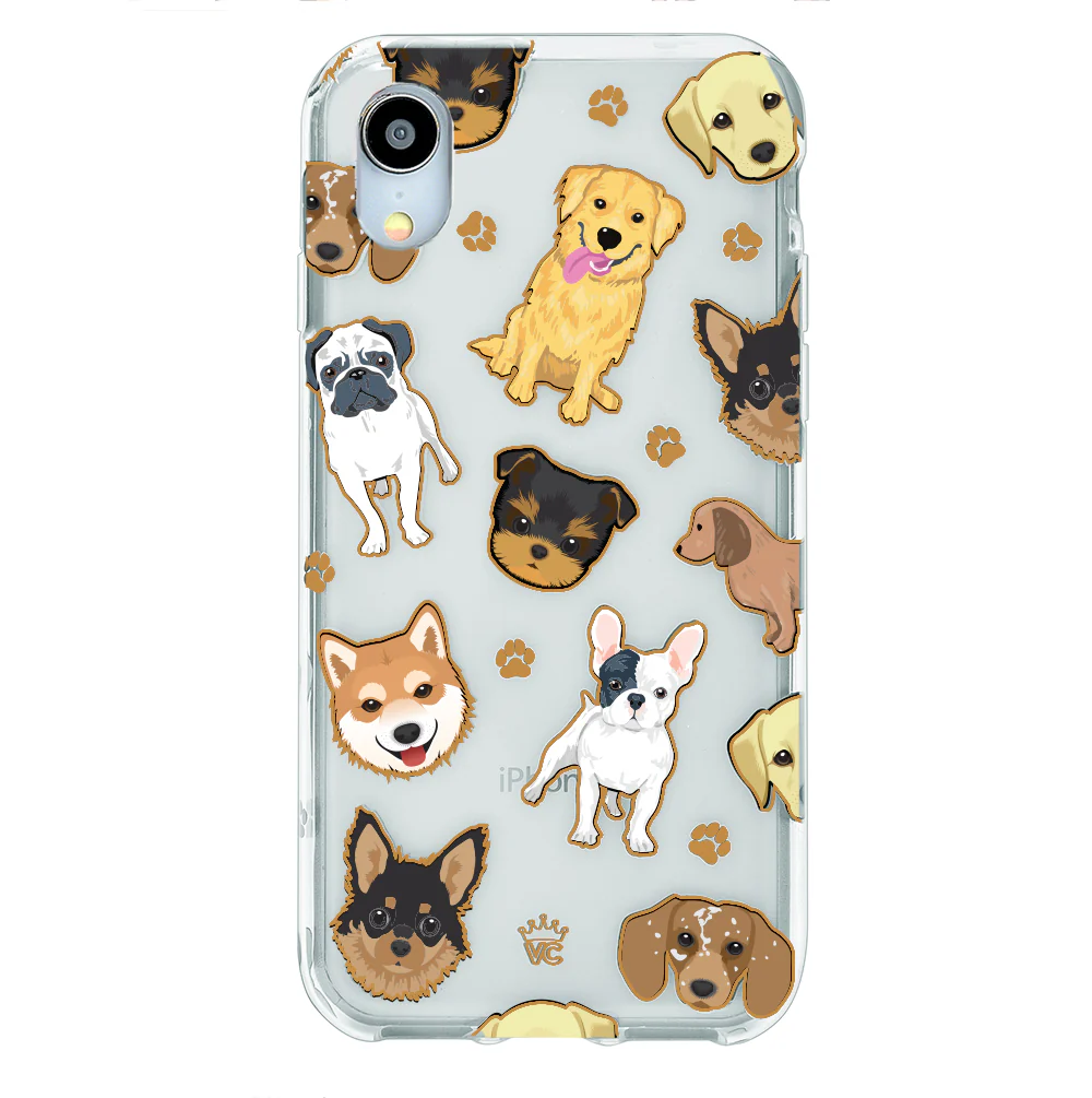 Dog Clear iPhone Case - Image 53