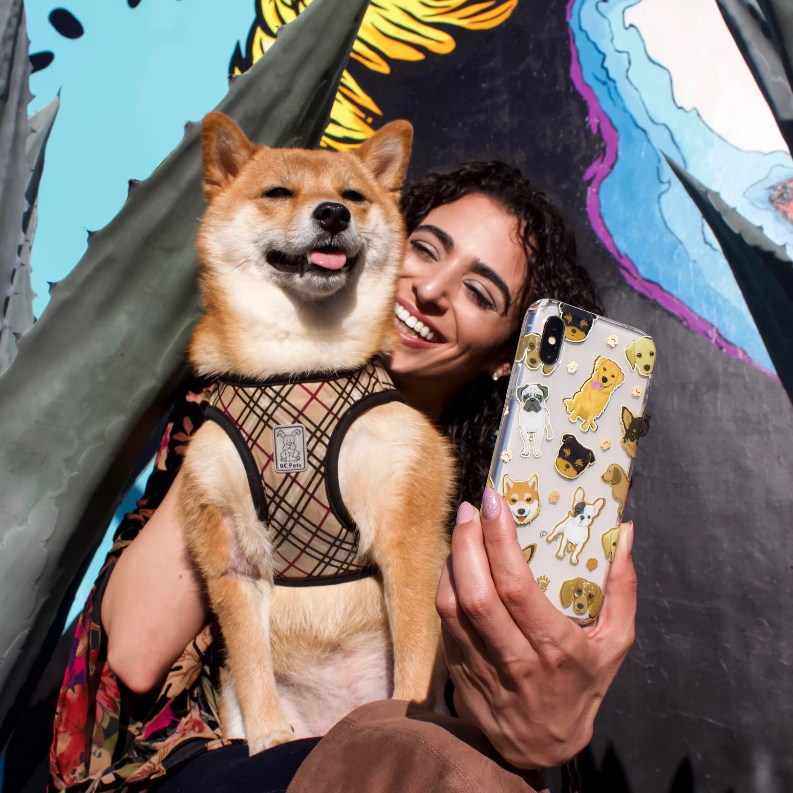 Dog Clear iPhone Case - Image 54