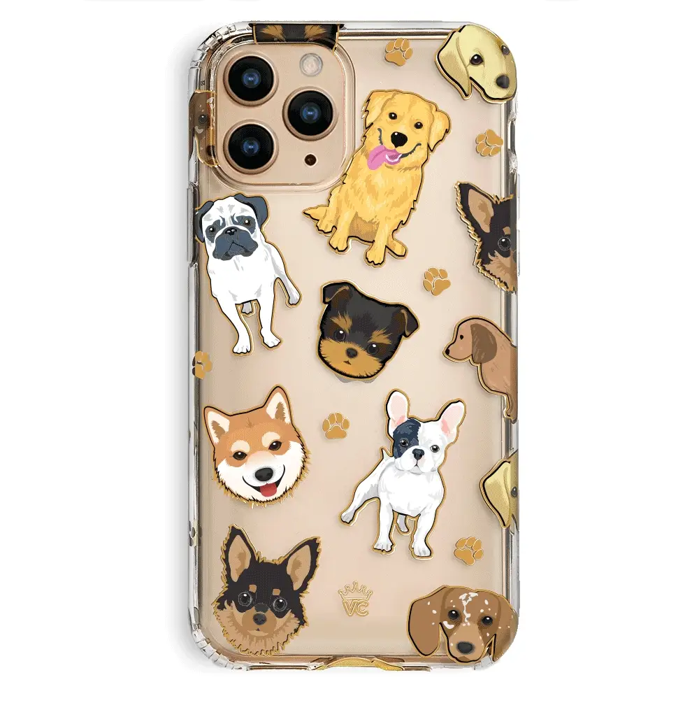 Dog Clear iPhone Case - Image 64