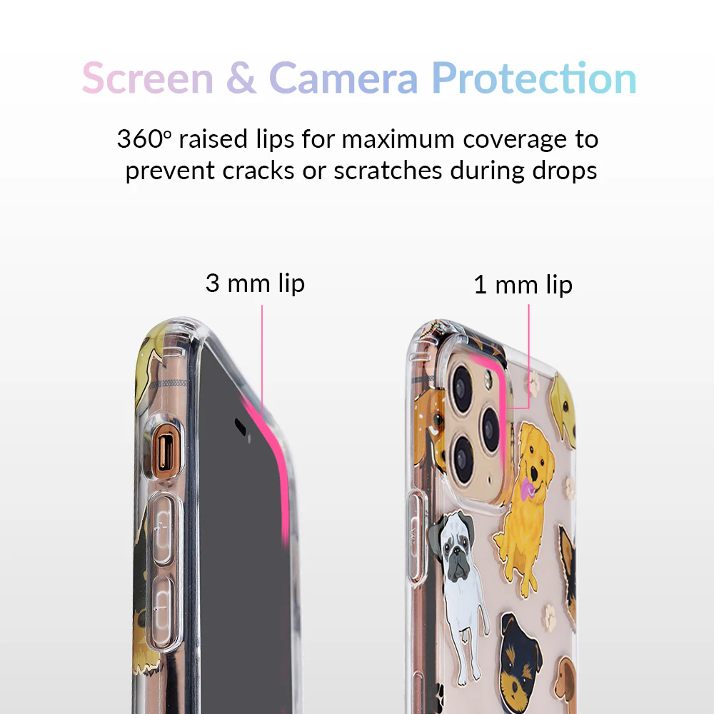 Dog Clear iPhone Case - Image 65