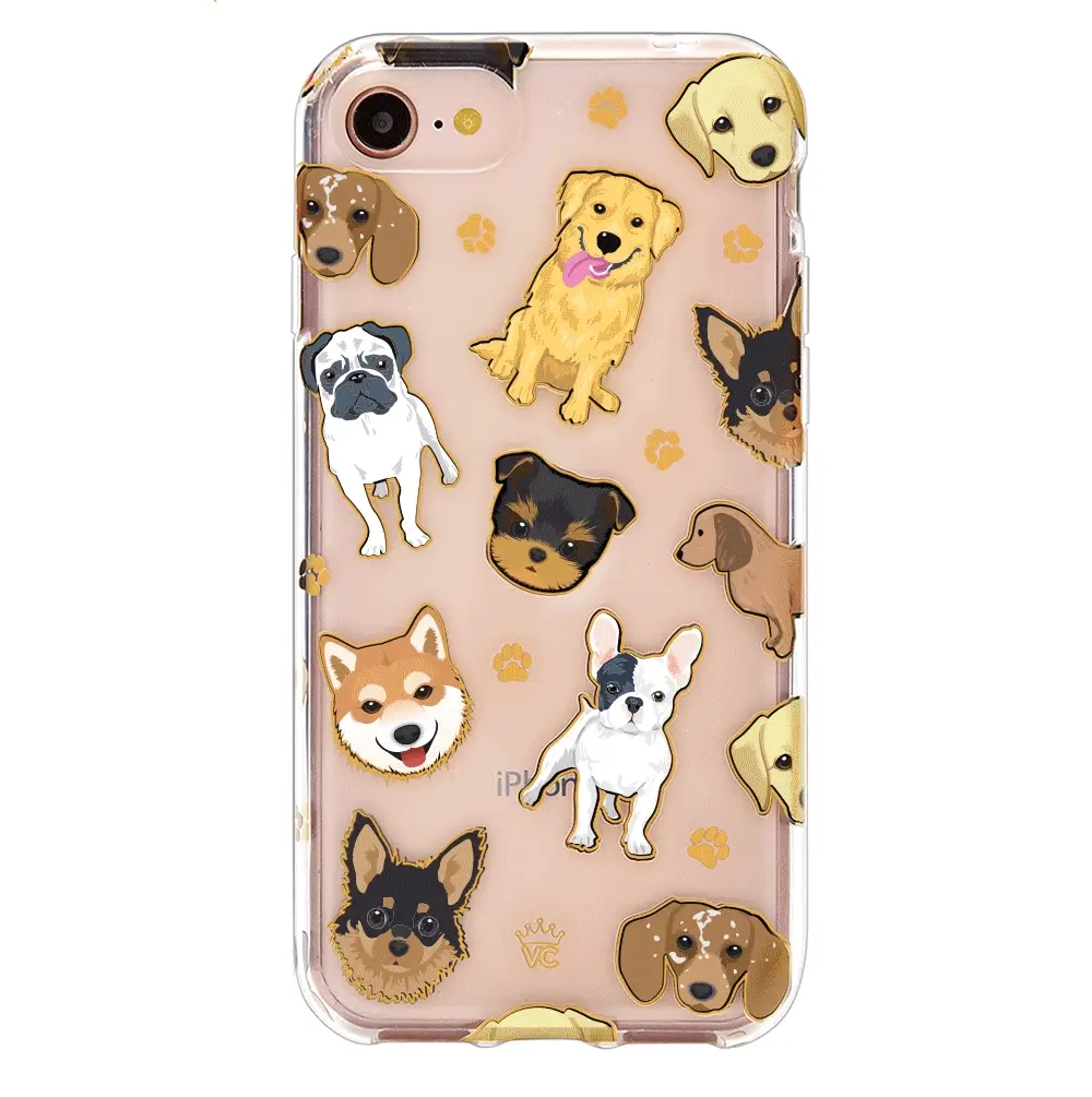 Dog Clear iPhone Case - Image 7