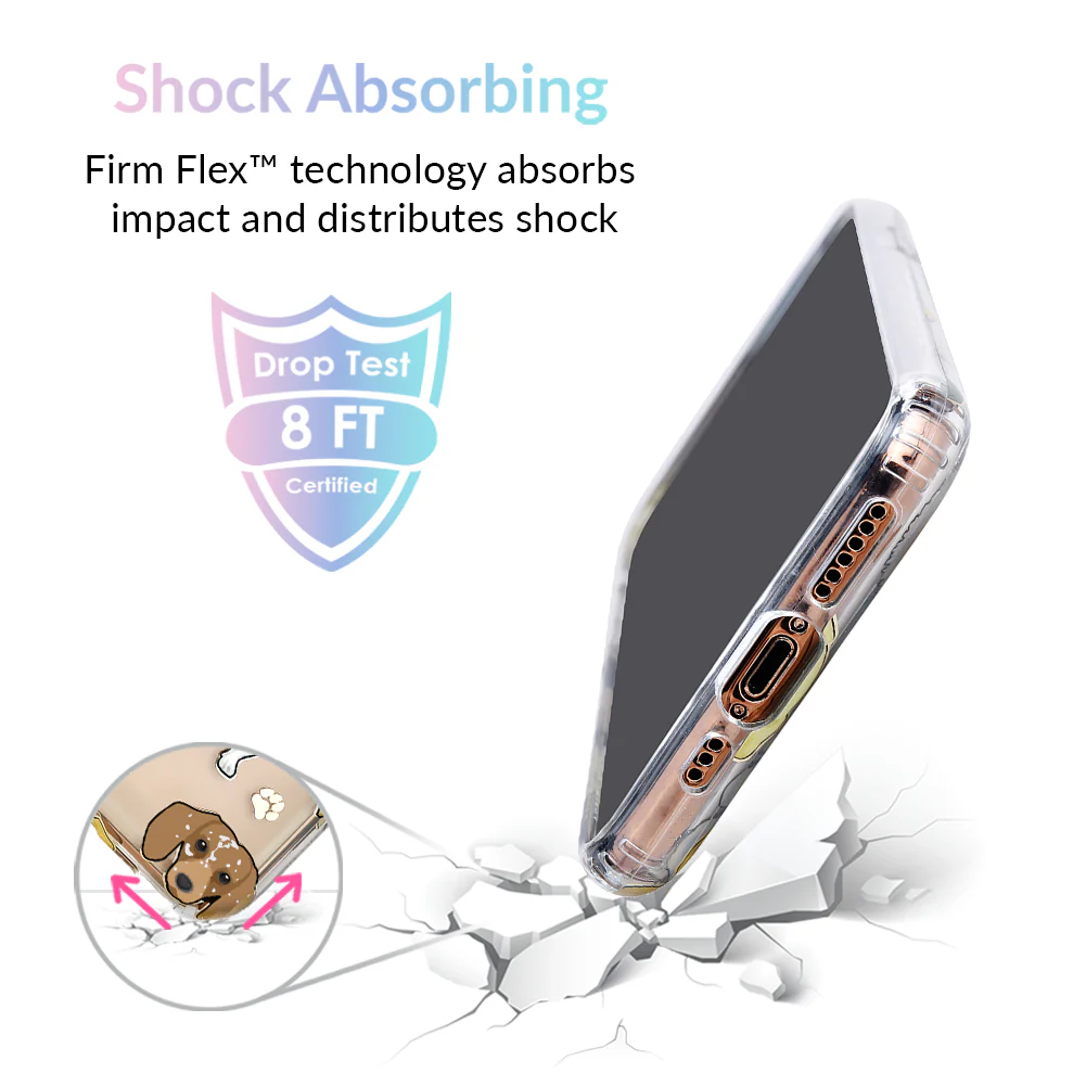 Dog Clear iPhone Case - Image 72