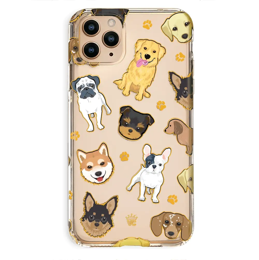Dog Clear iPhone Case - Image 74