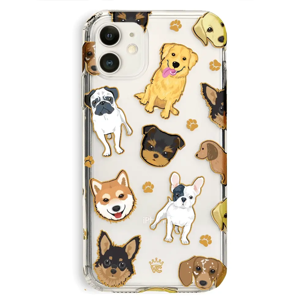 Dog Clear iPhone Case - Image 75