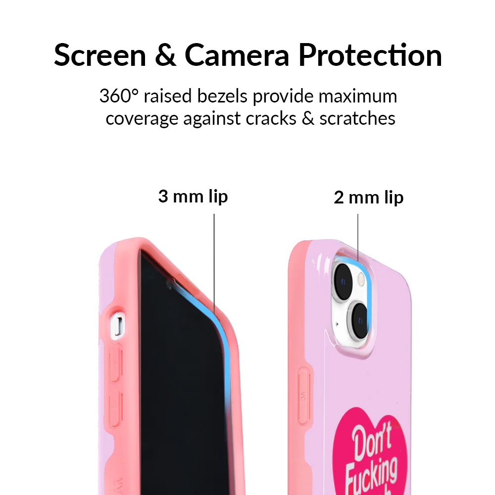 Don't F Touch Me iPhone Case - Image 100