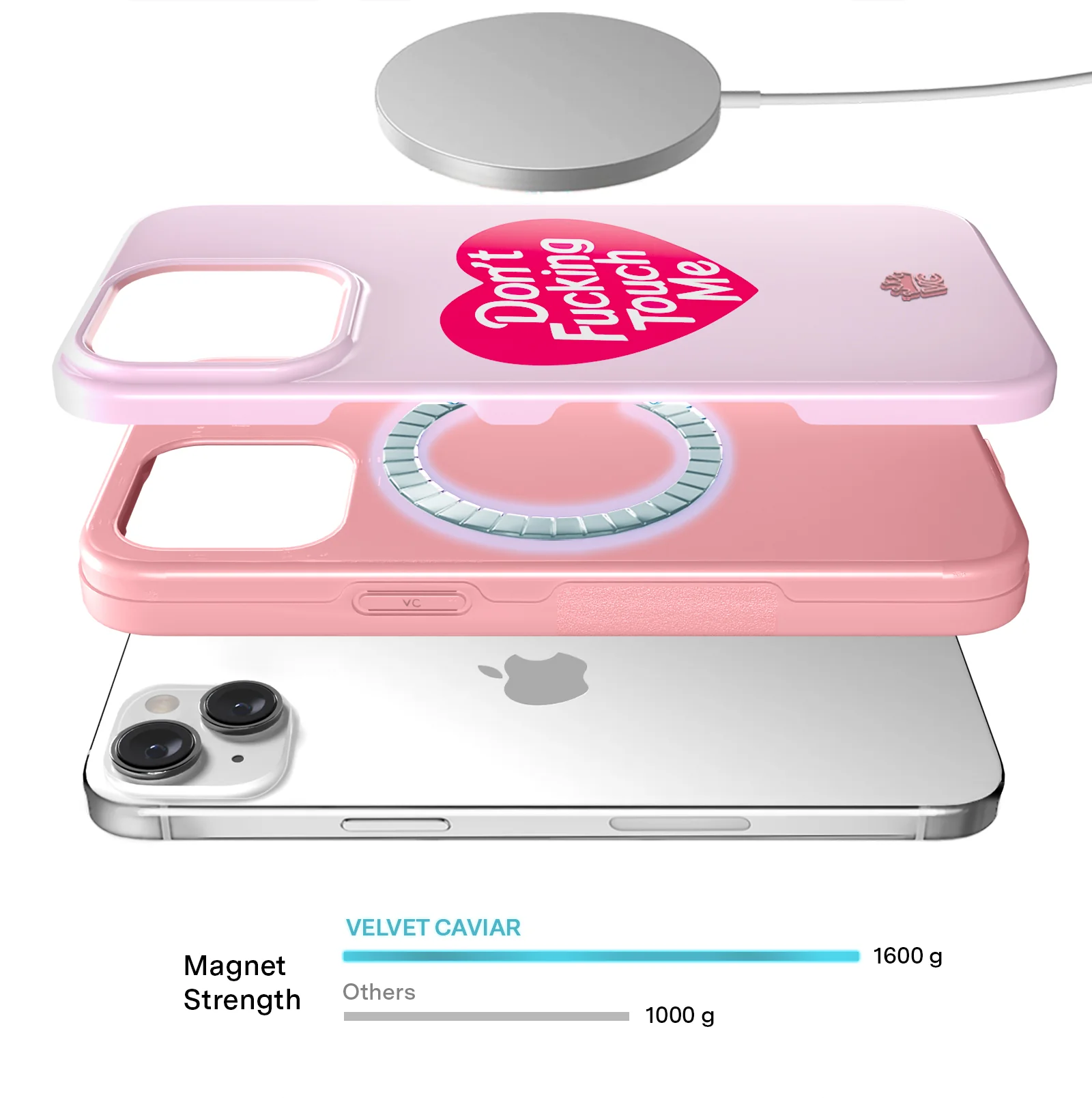 Don't F Touch Me iPhone Case - Image 121