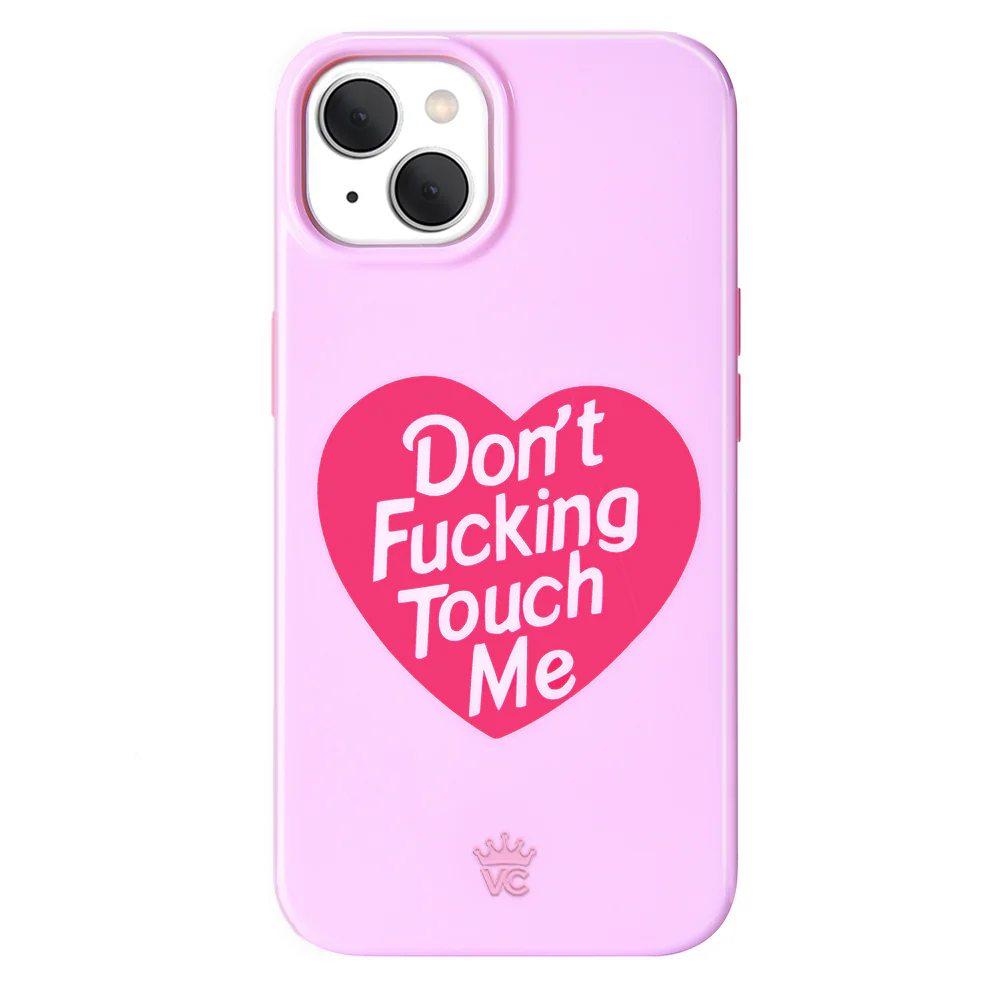 Don't F Touch Me iPhone Case - Image 123