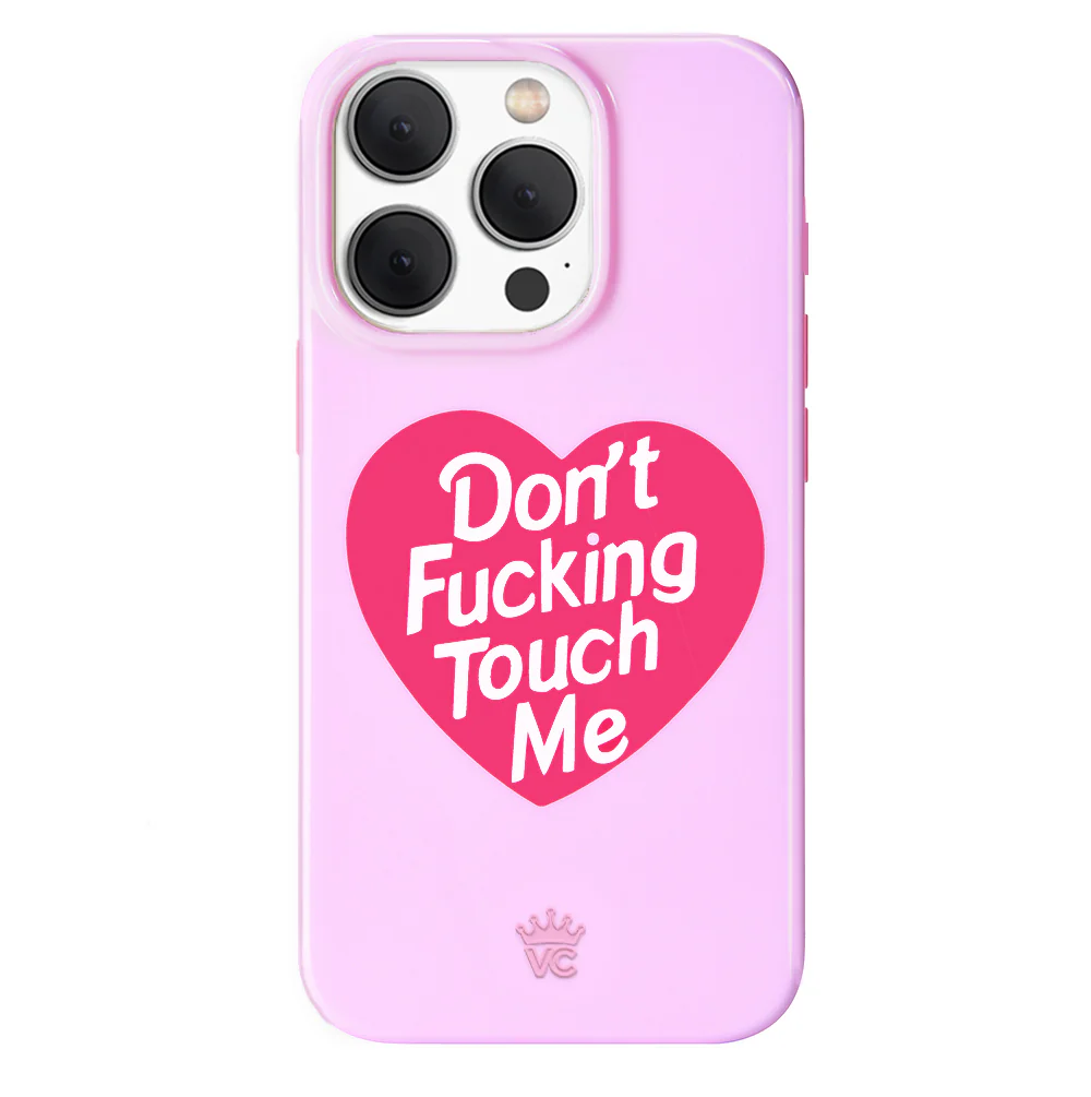 Don't F Touch Me iPhone Case - Image 129