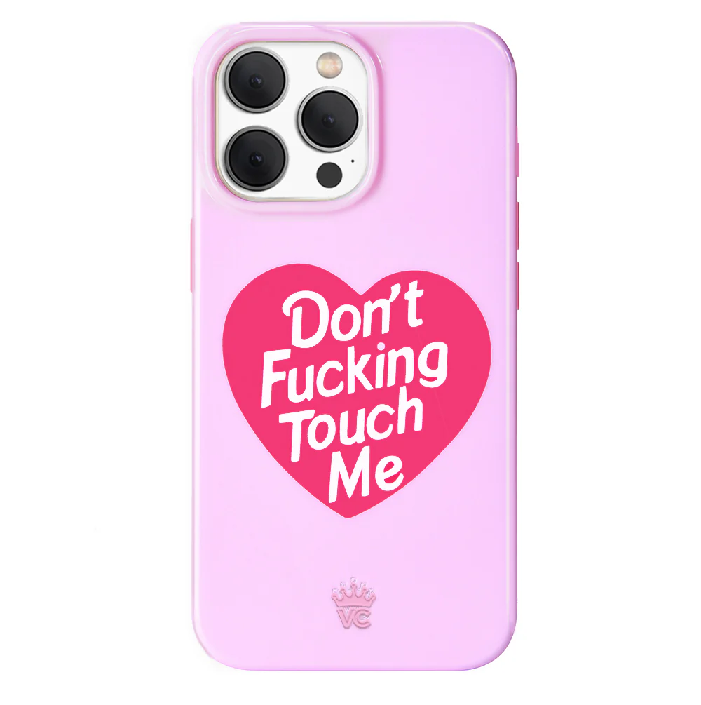 Don't F Touch Me iPhone Case - Image 134