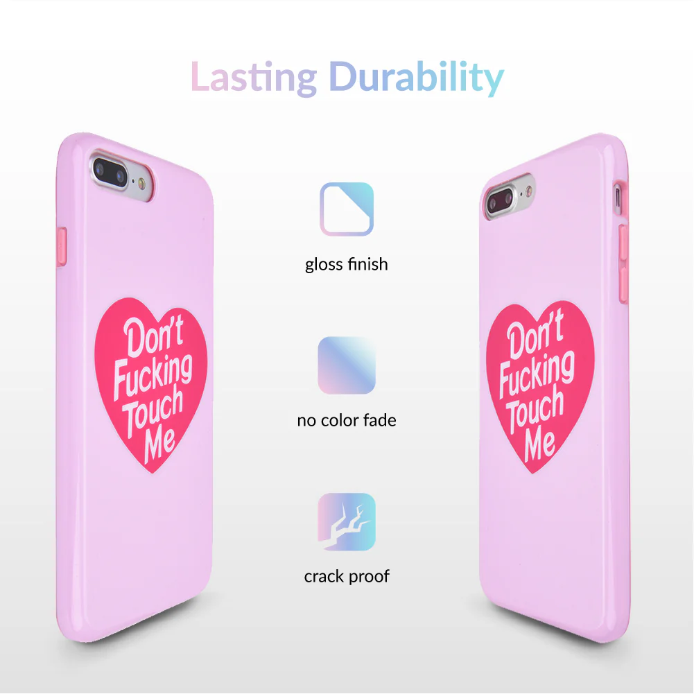 Don't F Touch Me iPhone Case - Image 14