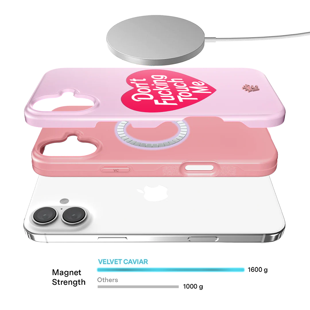 Don't F Touch Me iPhone Case - Image 146