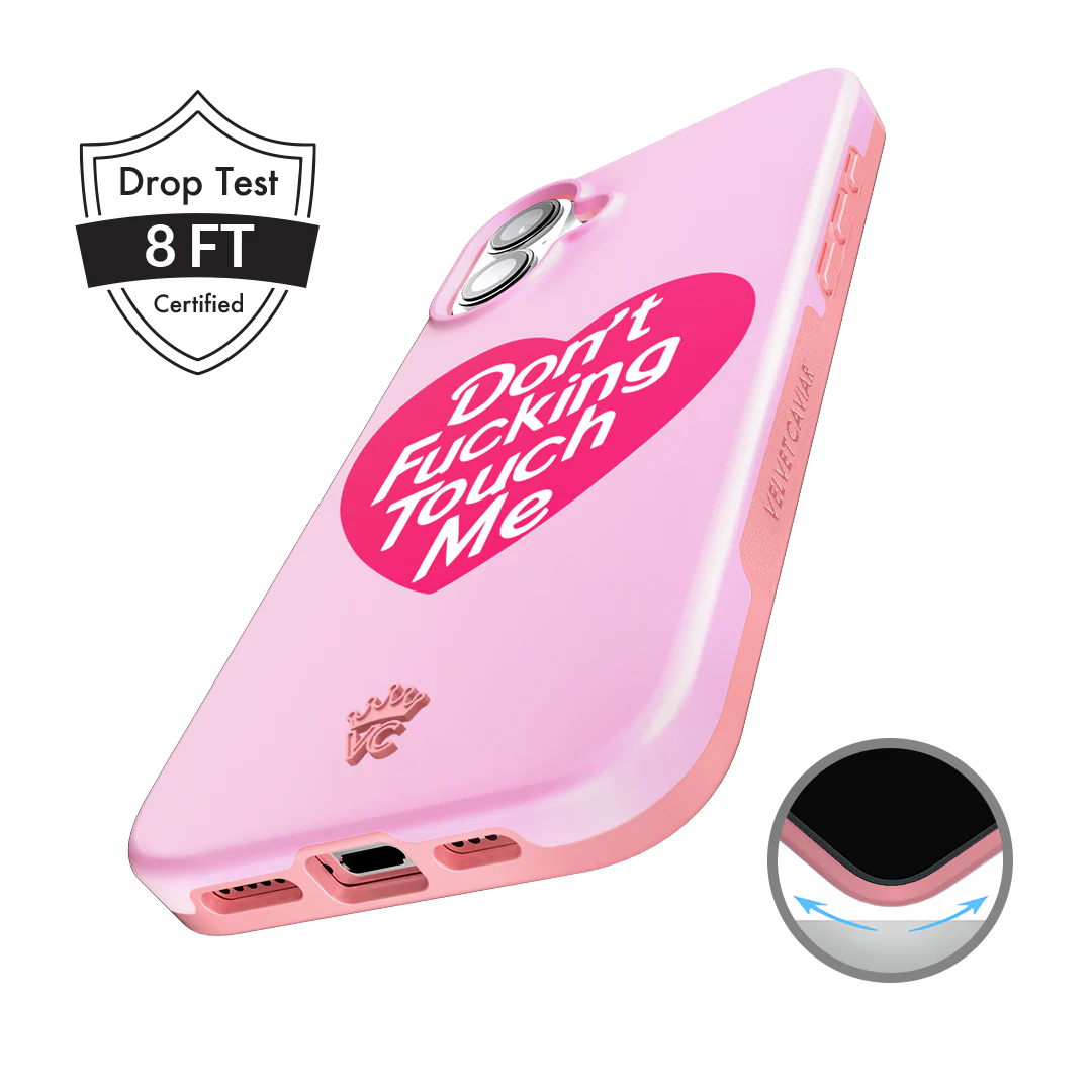 Don't F Touch Me iPhone Case - Image 147