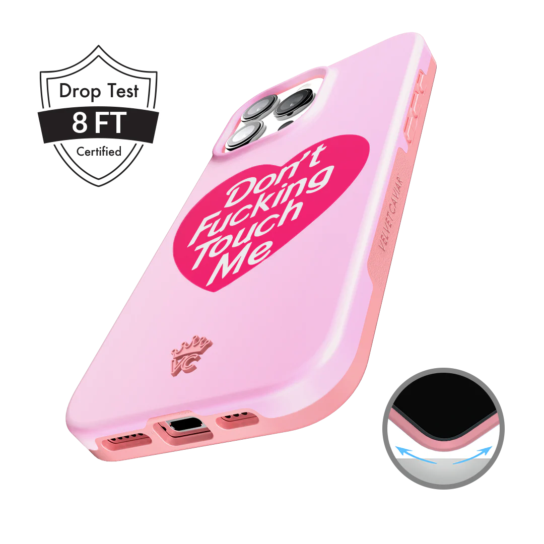 Don't F Touch Me iPhone Case - Image 152