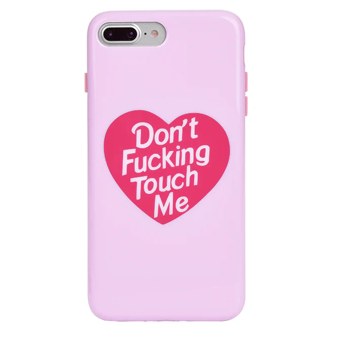 Don't F Touch Me iPhone Case - Image 16
