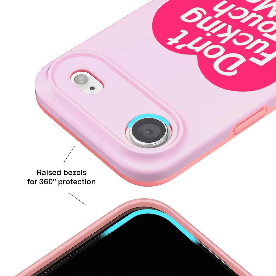 Don't F Touch Me iPhone Case - Image 161