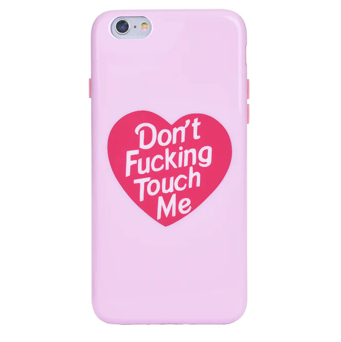Don't F Touch Me iPhone Case - Image 21