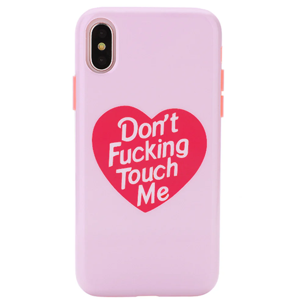 Don't F Touch Me iPhone Case - Image 33