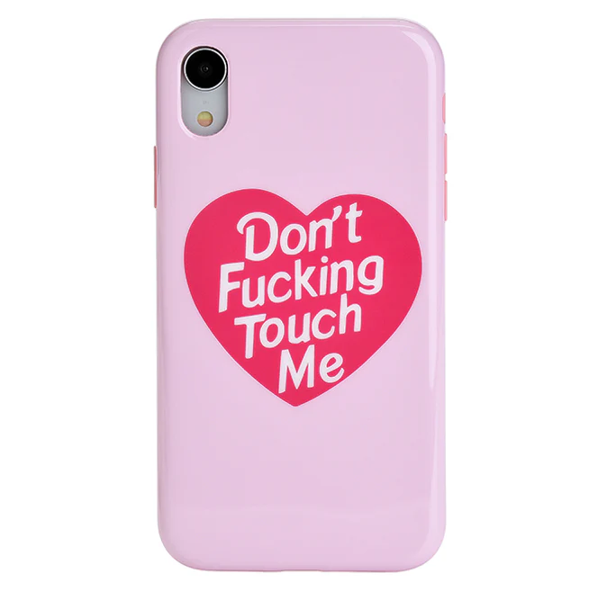 Don't F Touch Me iPhone Case - Image 38