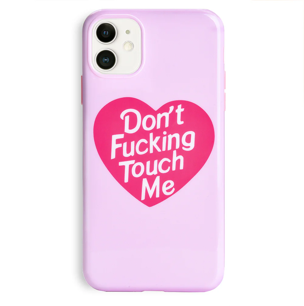 Don't F Touch Me iPhone Case - Image 43
