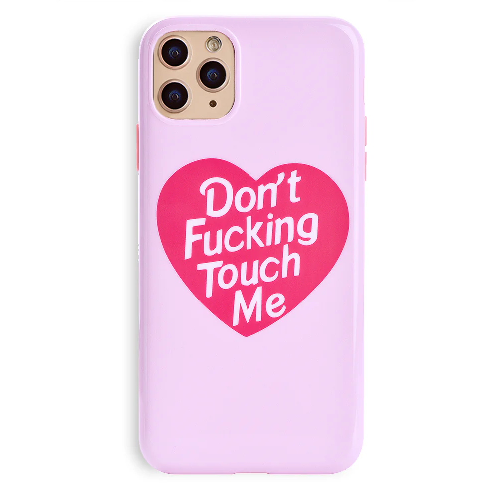 Don't F Touch Me iPhone Case - Image 48