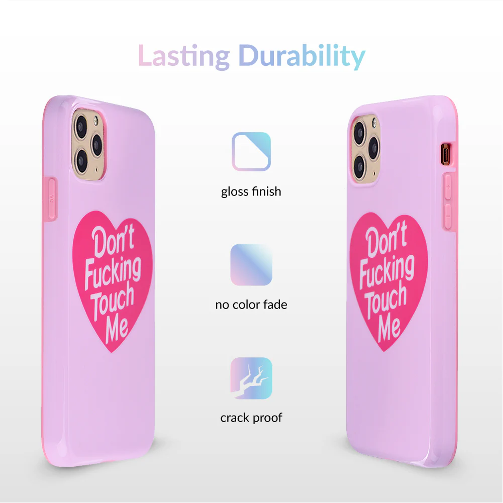 Don't F Touch Me iPhone Case - Image 51