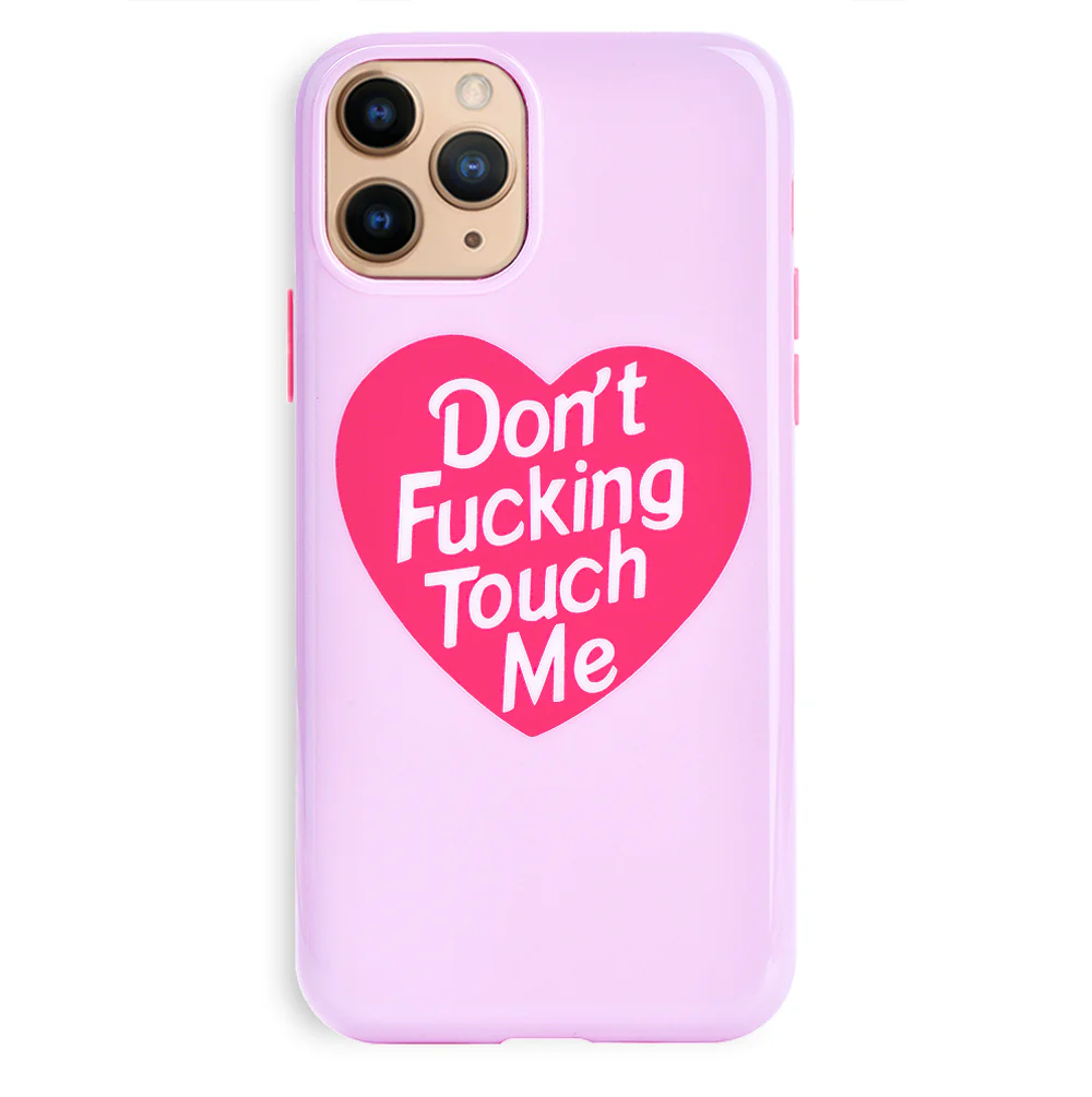Don't F Touch Me iPhone Case - Image 53