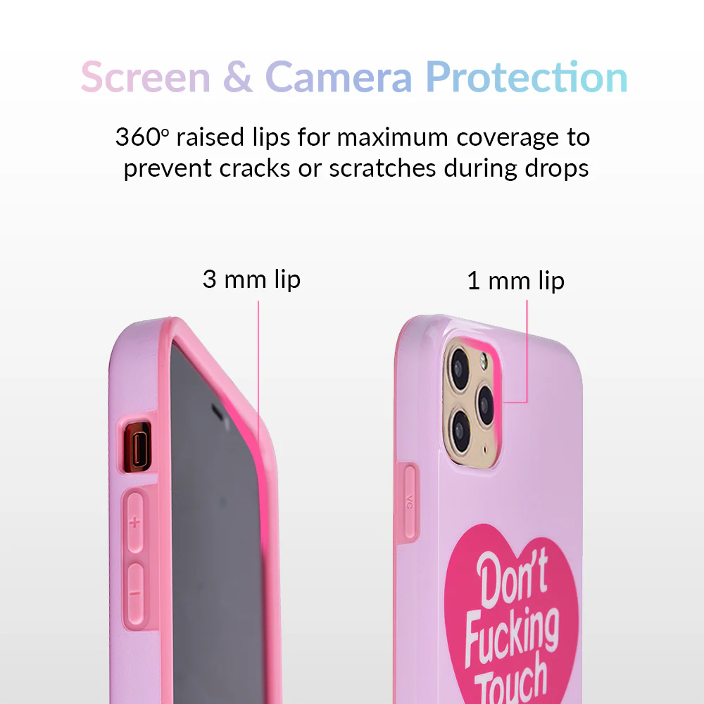 Don't F Touch Me iPhone Case - Image 54