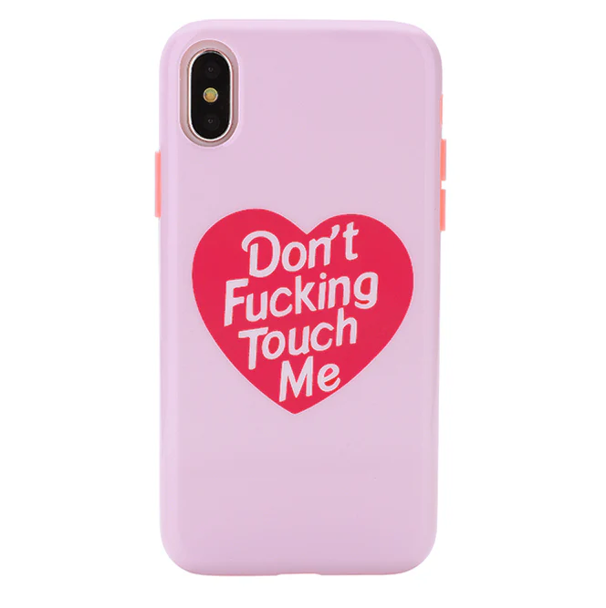 Don't F Touch Me iPhone Case - Image 6