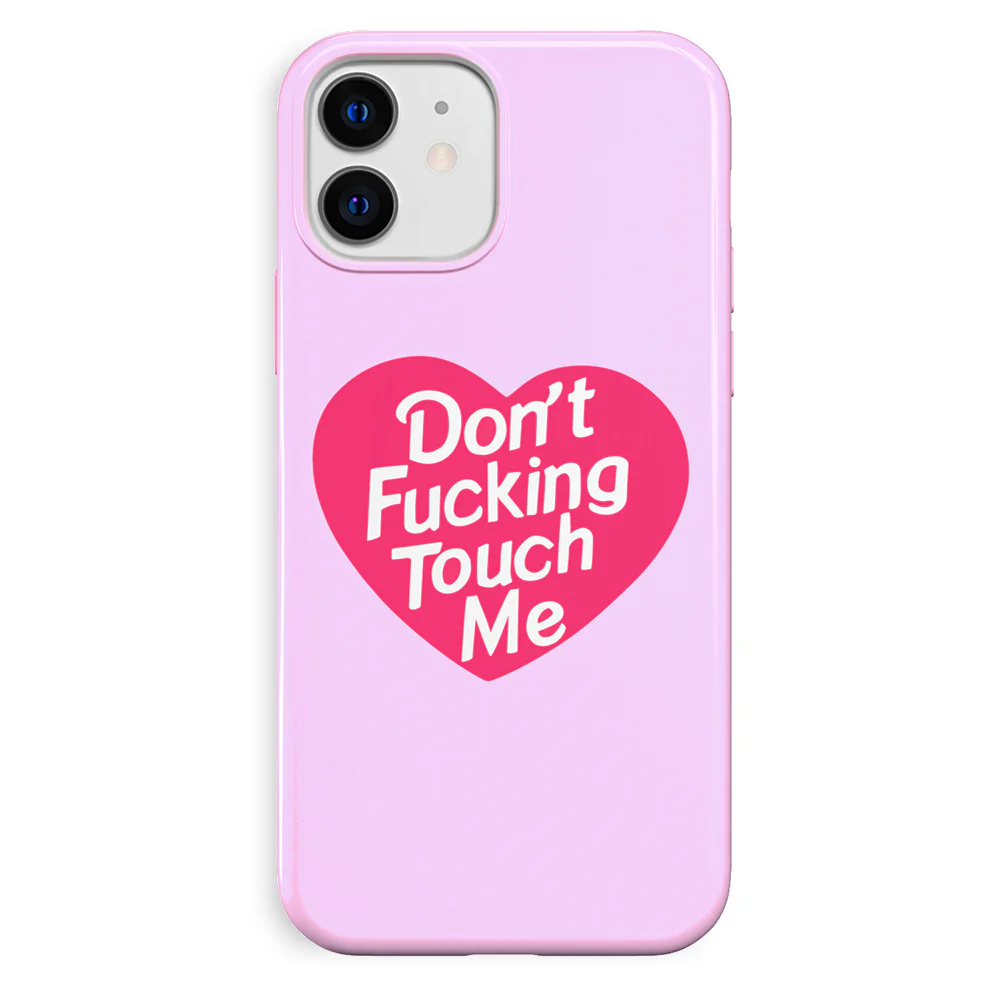 Don't F Touch Me iPhone Case - Image 73