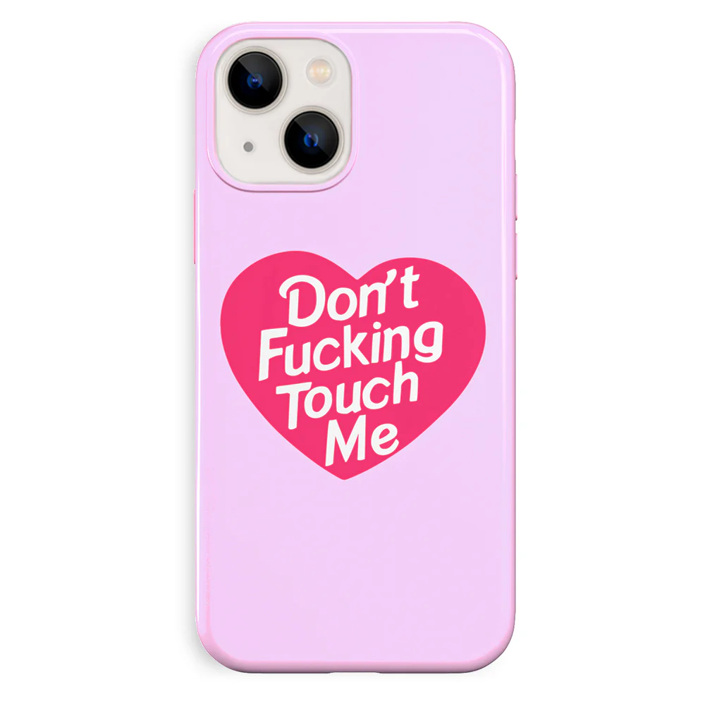 Don't F Touch Me iPhone Case - Image 83