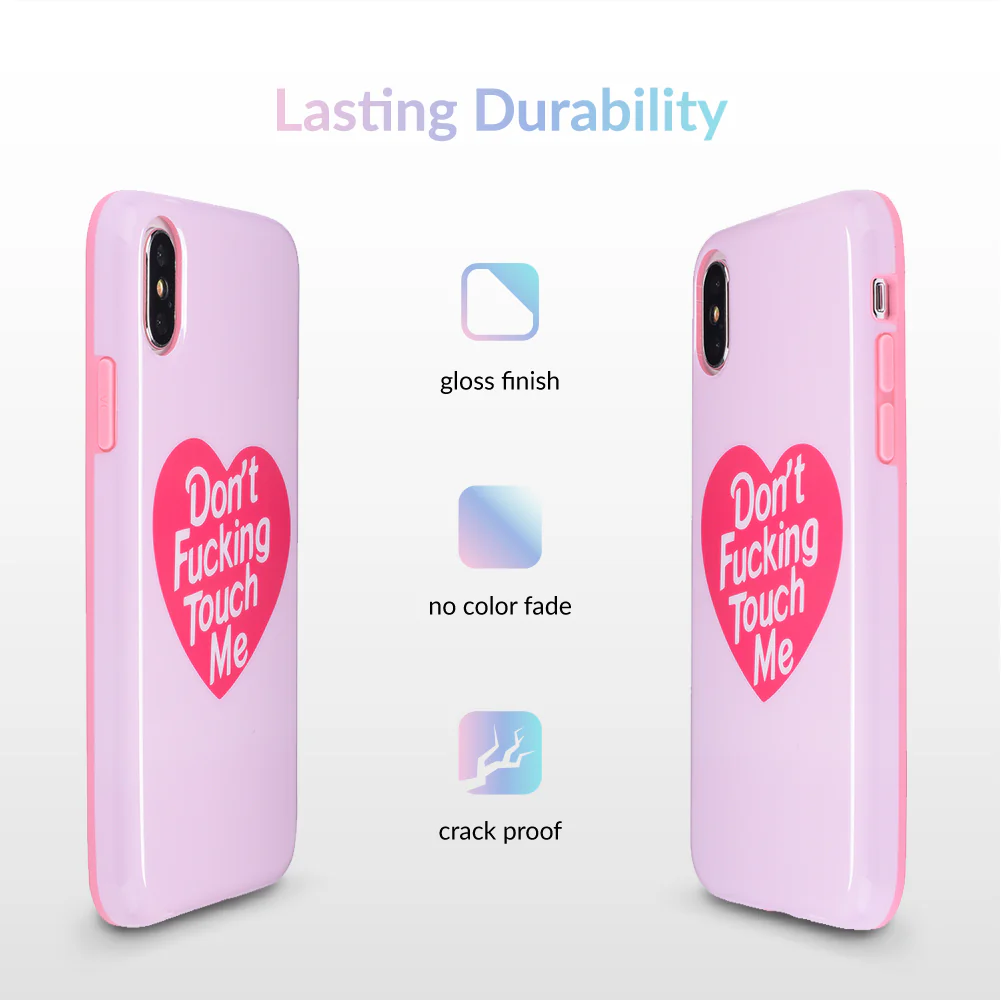 Don't F Touch Me iPhone Case - Image 9