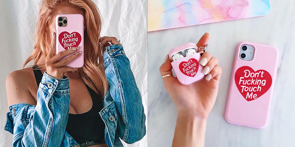 Don't F Touch Me iPhone Case - Image 98