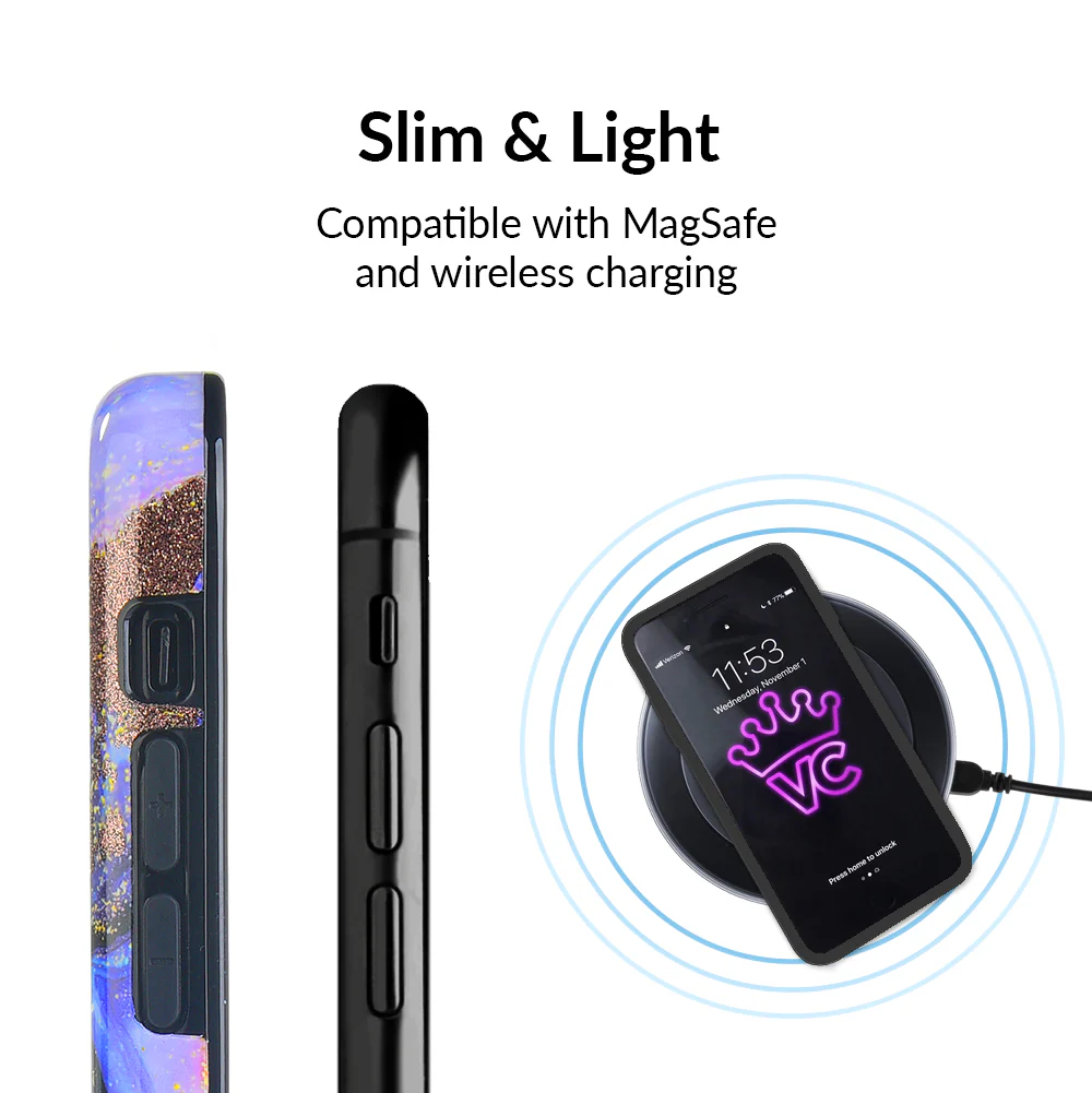 Galaxy Glitter iPhone Case - Image 36