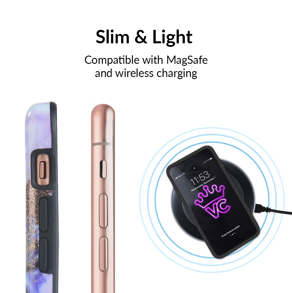 Galaxy Glitter iPhone Case - Image 6